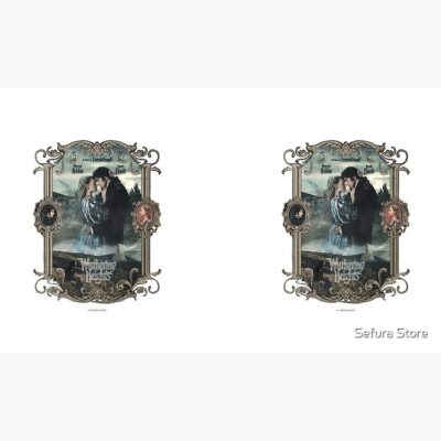 Alternative view of Vintage Wuthering Heights Quote “Unfit For Heaven” Mug