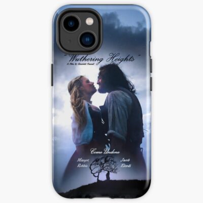 Wuthering Heights Minimal Black Aesthetic Iphone Case