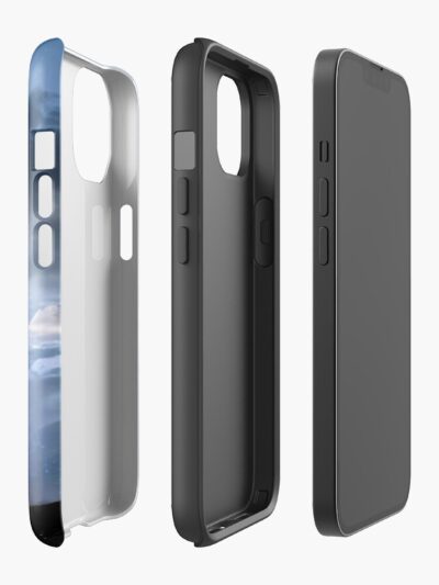 Alternative view of Wuthering Heights Minimal Black Aesthetic Iphone Case