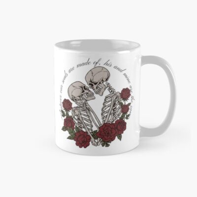 Wuthering Heights Skeleton Lovers Gothic Dark Romance Mug