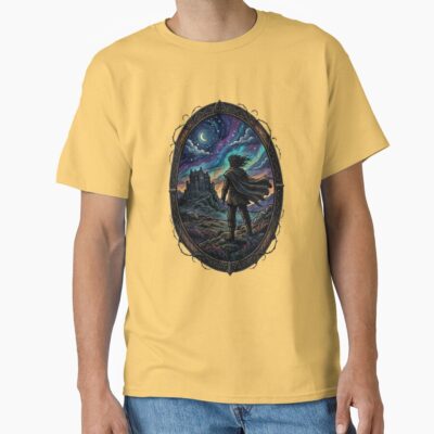 Heathcliff Starry Night Wuthering Heights T-shirt