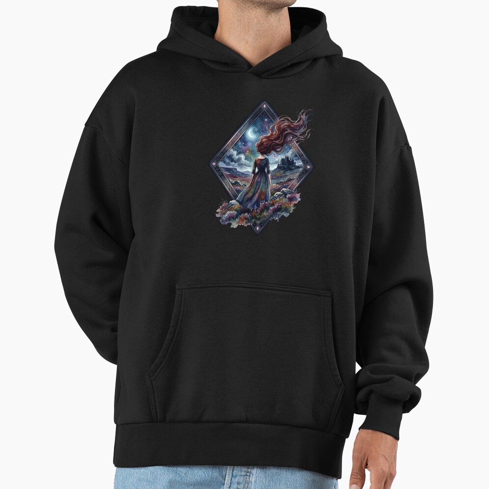 Catherine Earnshaw Starry Night Art Hoodie