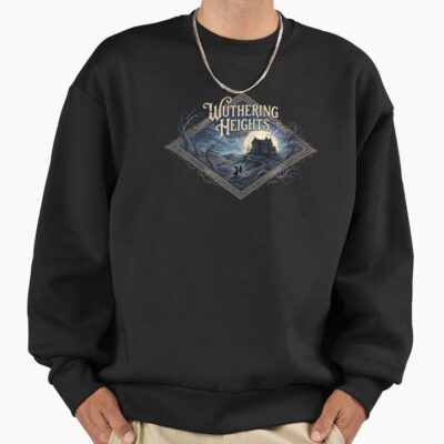 Alternative view of Wuthering Heights Gothic Manor Romance Art Sweatshirt