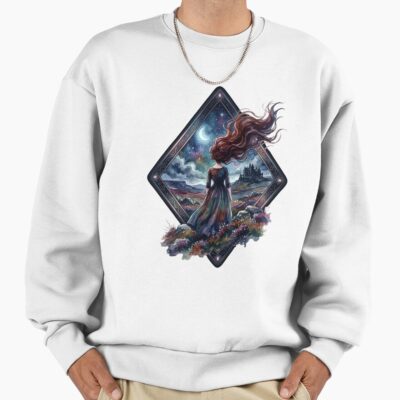 Alternative view of Catherine Earnshaw Starry Night Art Sweatshirt