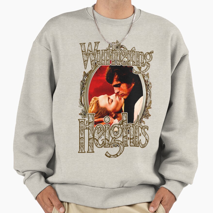 Vintage Romantic Couple Frame Sweatshirt