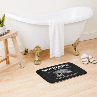 Alternative view of Wuthering Heights Emily Bronte Reader Bath Mat