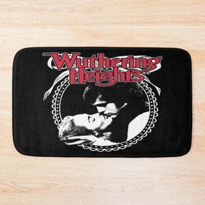Romantic Silhouette Scene Aesthetic Bath Mat