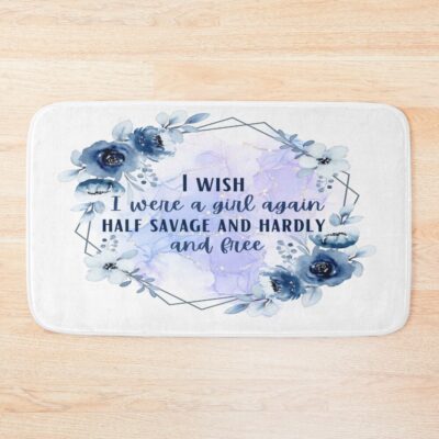 Wuthering Heights Dark Academia Bath Mat