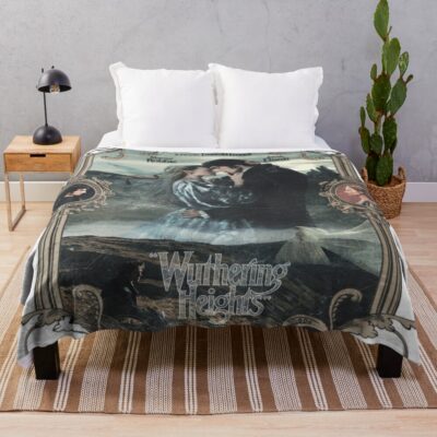 Wuthering Heights Movie Art Throw Blanket