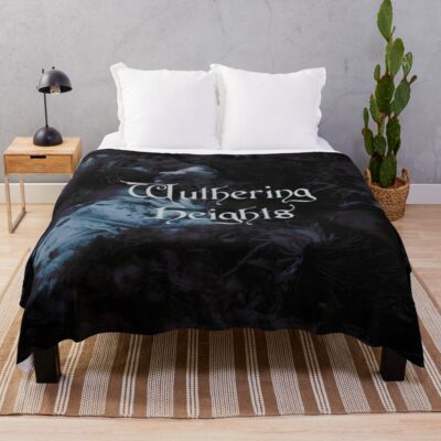 Wuthering Heights Soft Vintage Throw Blanket