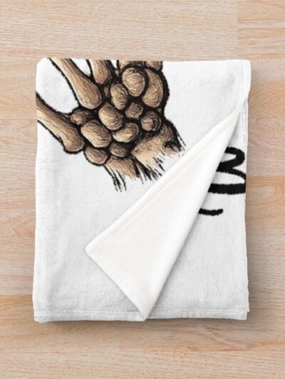Alternative view of Wuthering Heights “whatever Our Souls Are Made Of” Quote Throw Blanket